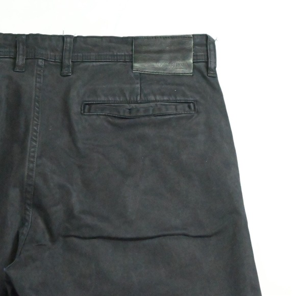 Jack of Spades 33 x 10" Black Stretch Montauk Bermuda Chino Shorts - Picture 4 of 5